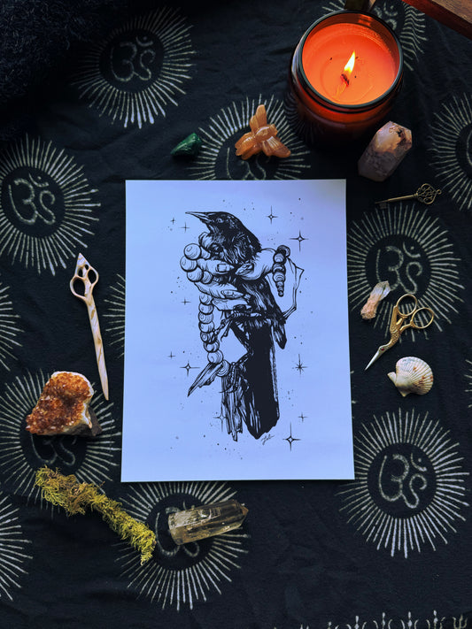 Fine Art Print // Bird in the Hand