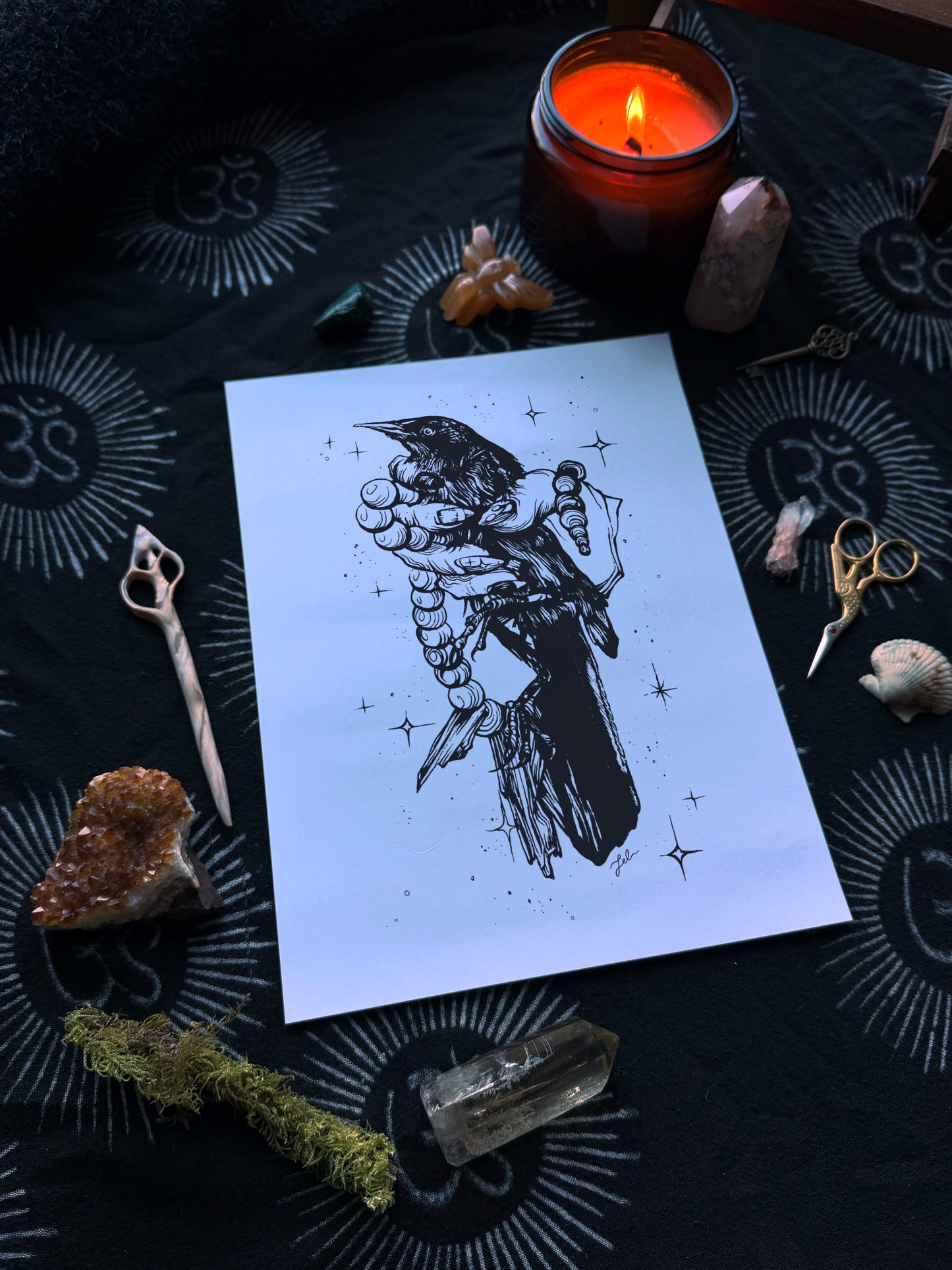 Fine Art Print // Bird in the Hand