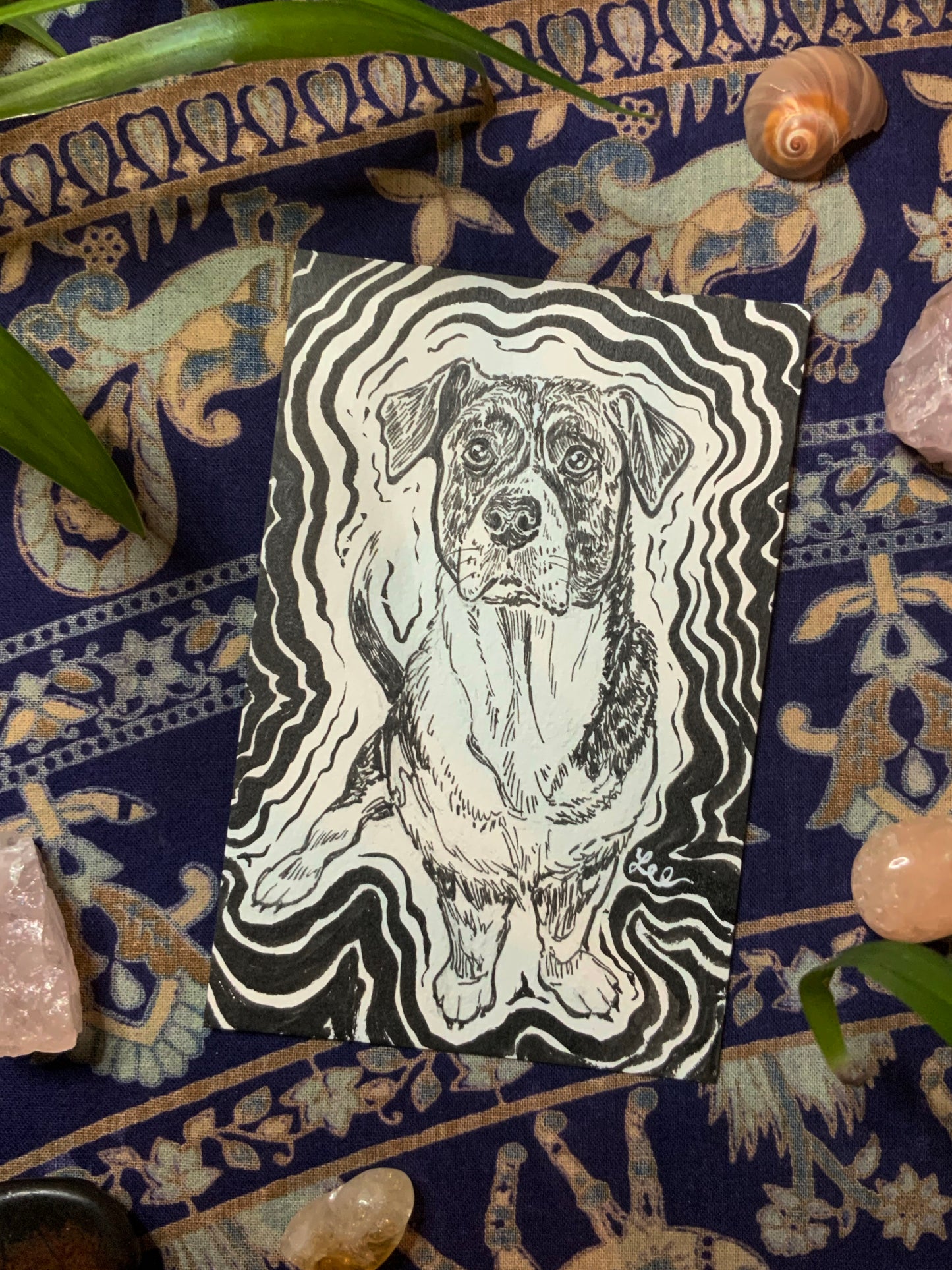 Bespoke Portrait Art // Hold & Behold