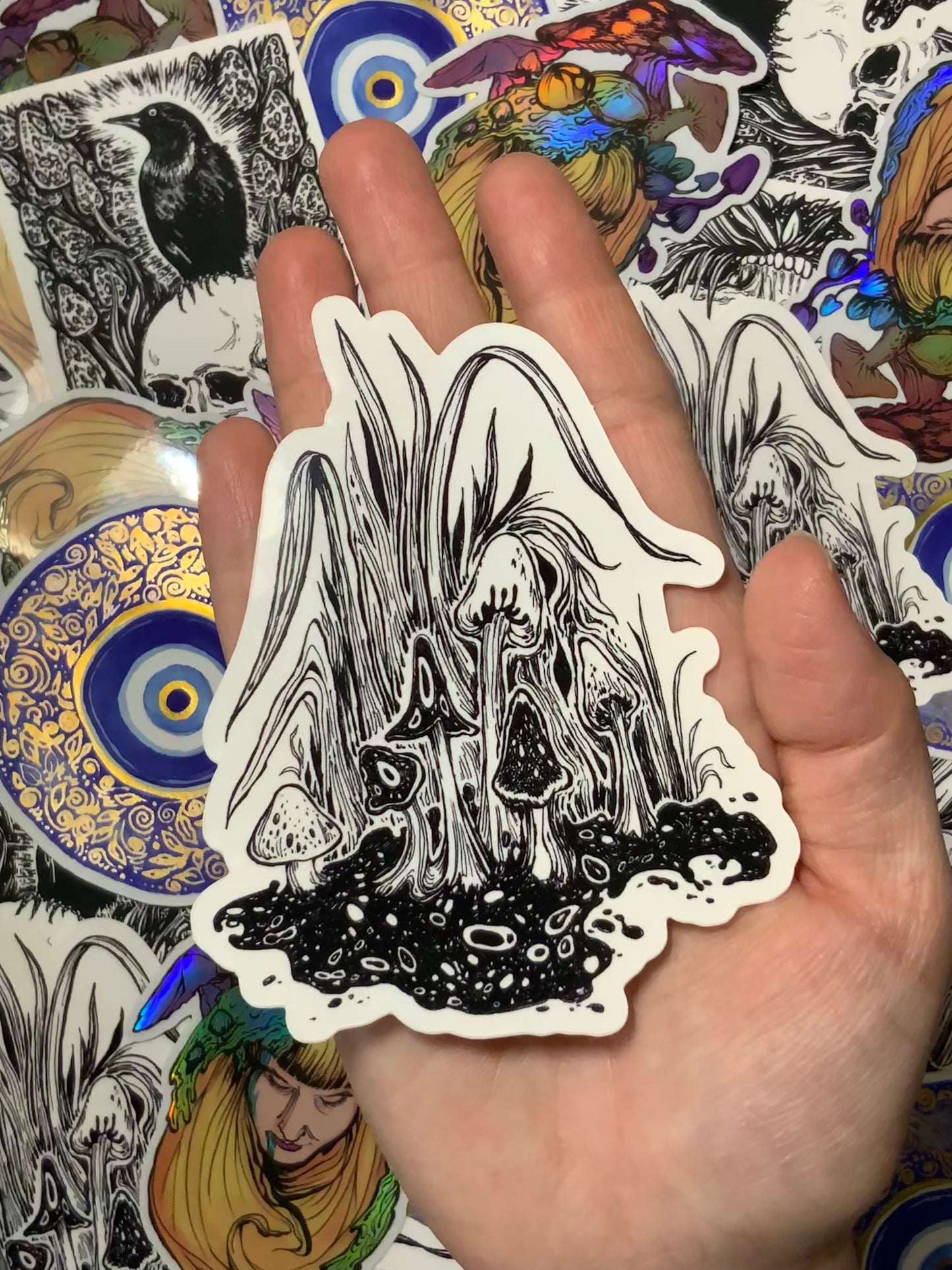 Sticker Art // Decomposition