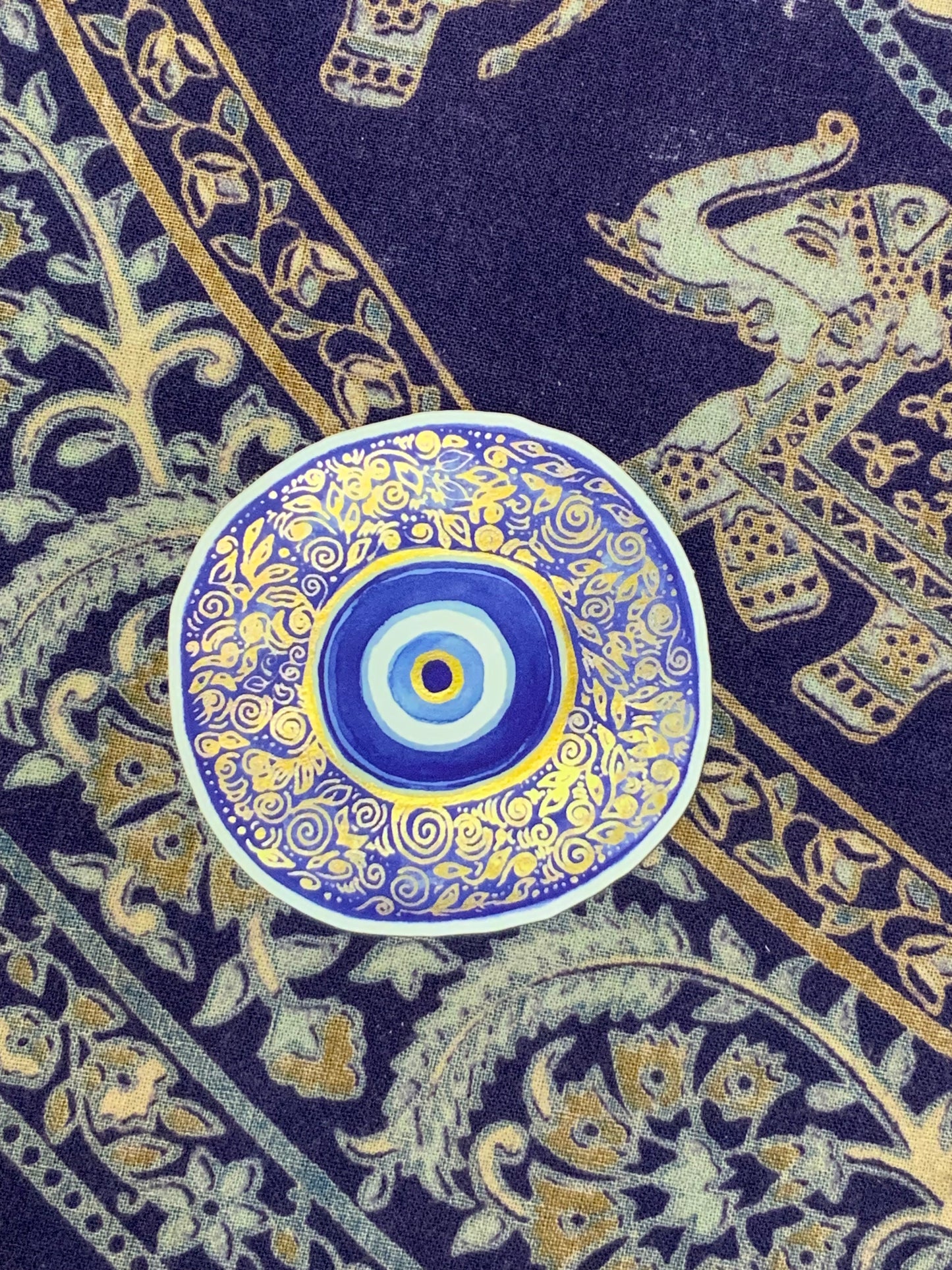 Sticker Art // Evil Eye