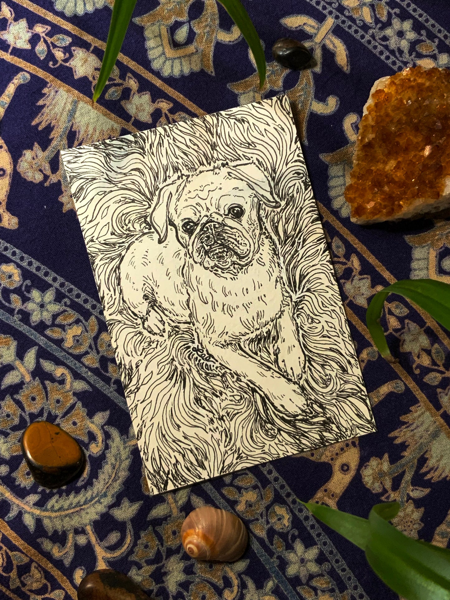 Bespoke Portrait Art // Hold & Behold