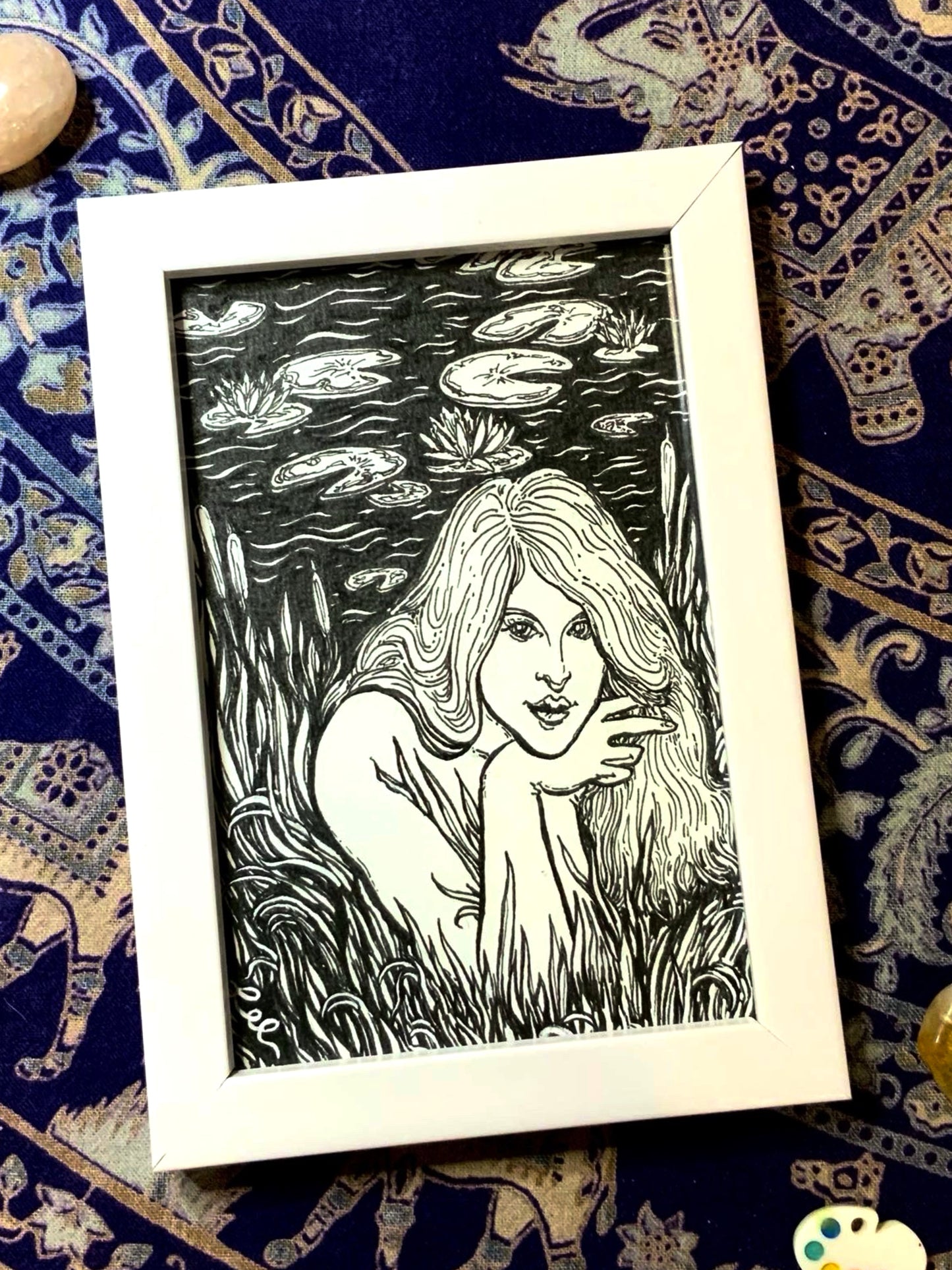 Bespoke Portrait Art // Hold & Behold